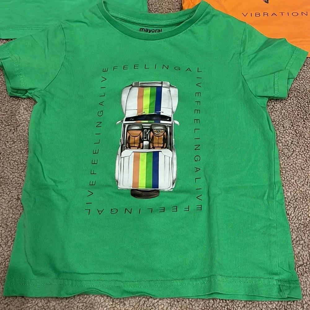 Set of 3 Mayoral Tee’s, size 5